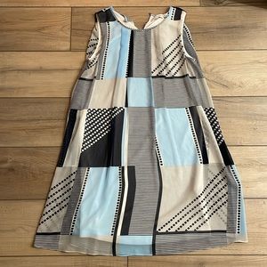 CALVIN KLEIN Colorblock Dress
